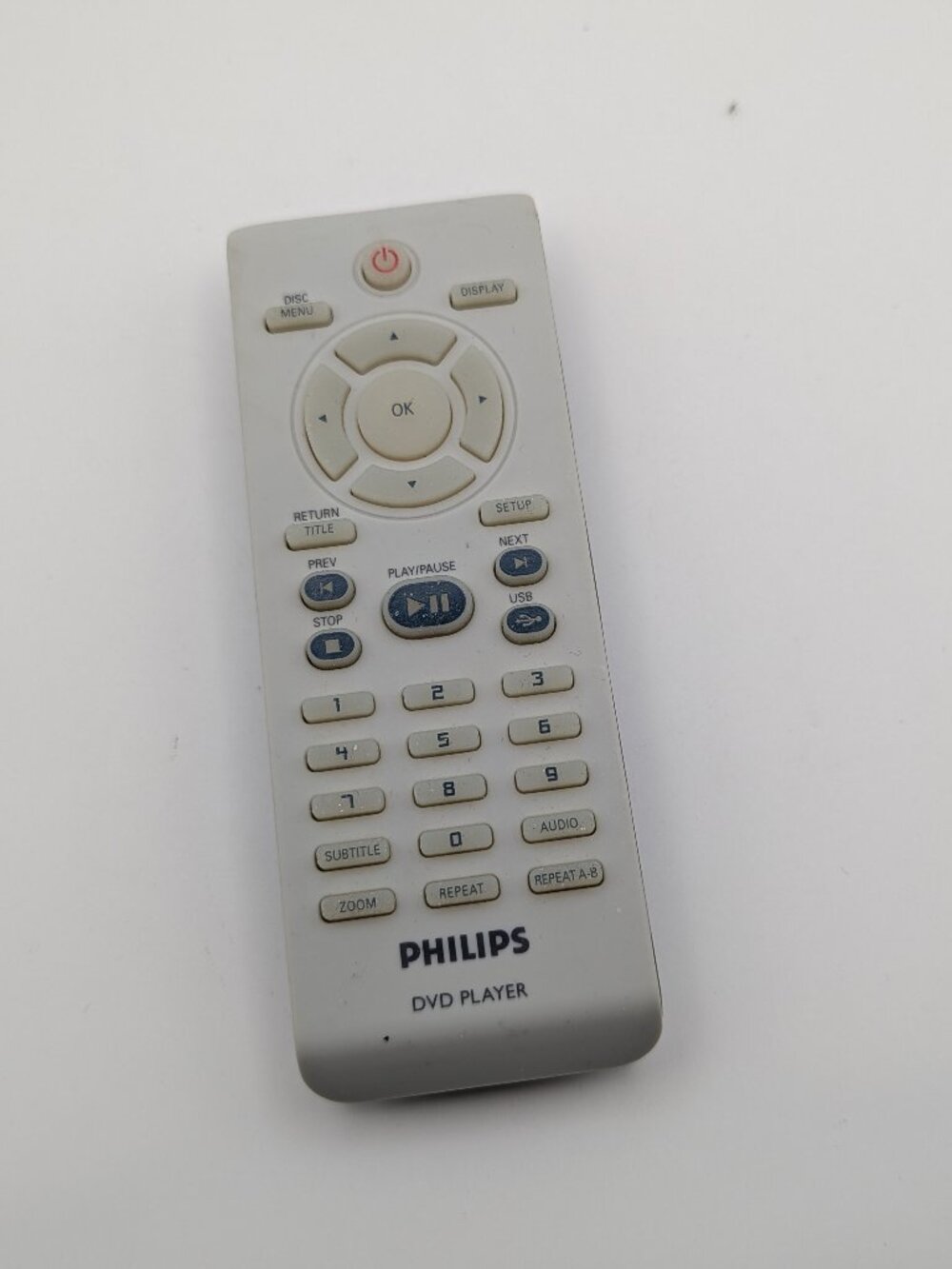 Philips Grey DVD Player Remote Control RC-2012 OS - Picture 1 of 14